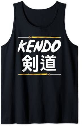 Kendo Shinai Schwert Kampfkunst Bambusstab Schwerter Tank Top