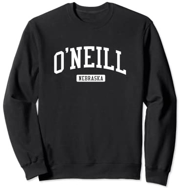 Modèle de sport athlétique vintage O'Neill Nebraska NE Sweatshirt