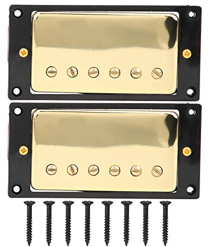 Pastilla Humbucker, 8 tornillos montaje para guitarra eléctrica estilo LP, pastilla de cuello negra para músicos profesionales y aficionados en estudio o concierto