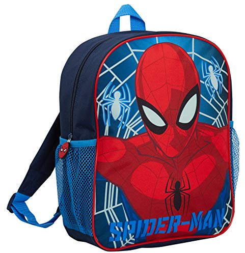 Marvel Spiderman Rucksack Leuchtender Rucksack für Jungen Reise Schulmittagessen Tasche