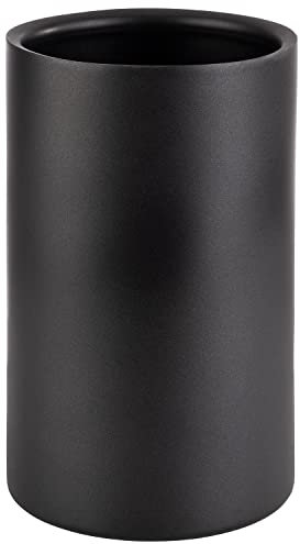 APS 36127 - Refrigeratore per bottiglie con diametro massimo di 10 cm, colore: nero/esterno Ø 12 cm, altezza: 20 cm