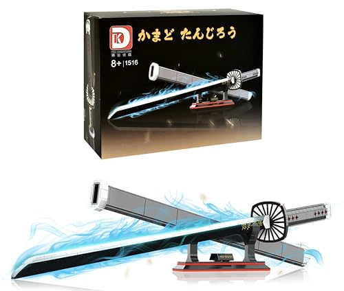DK CREATION Katana Tanjiro - Epée Jeu Construction 759 Pièces - Boite Premium