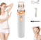 Pluzy Epil Pro 3.0 Women Face Epilator, 2-in-1 Face & Body Hair Removal, Rechargeable, White, Waterproof, Includes Epilator, Shaver, Cleaning Brush