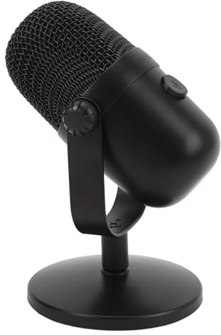 USB-mikrofon, Spelmikrofon Kondensatormikrofon med RGB-ljus, USB PC-mikrofon Datorkondensator-spelmikrofon för PC, OS X, Strömning, Inspelning, Podcast, Chatt, YouTube