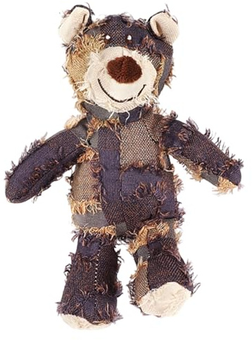 Manolyee Giocattoli di Peluche per Cani | Orso Con Squeaker Resistente,Peluche Resistanti per Cani Grandi,Per Cuccioli Razze Piccole E Medie Per Dentizione Noia E Arricchimento