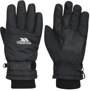 Trespass Unisex Kids Ski Gloves Water-Resistant And Lightly Padded Ruri II