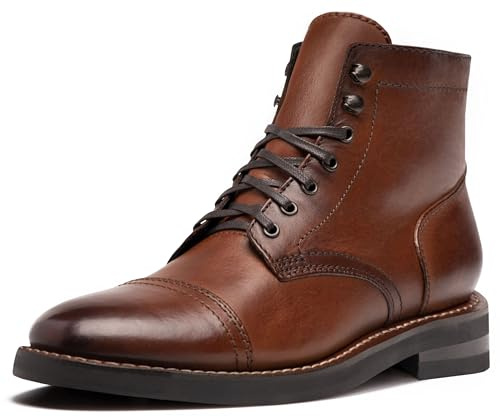 Thursday Boot Company Men's Captain Leather Boot, Brandy, 11