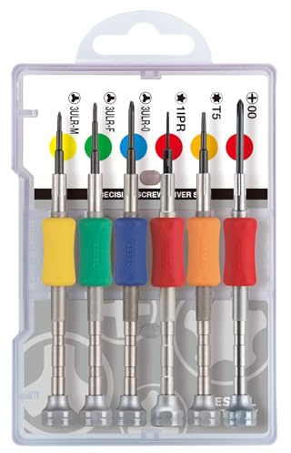 Vessel Precision Screwdriver Set TD-56Y Microstix/Torx/Torx Plus Penta/PH