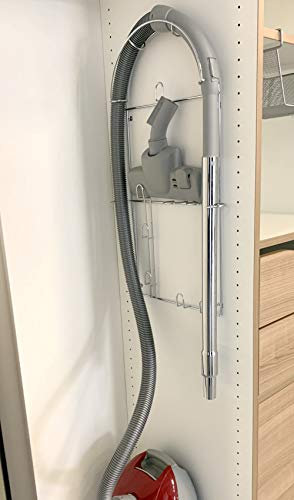 RANGEZ Soporte de Aspiradora Cromado, Metal, Accesorio para Aspiradora, Soporte, 1 Unid, Accesorios de Hardware