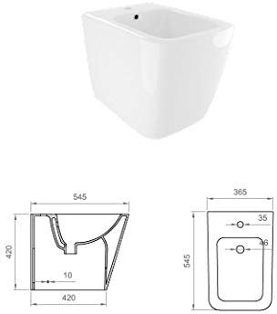 BIDET PONSI WAVE A TERRA