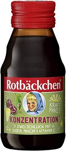 Rotbäckchen Fruchtschuss mit Eisen, Niacin und Vitamin C, 60 ml