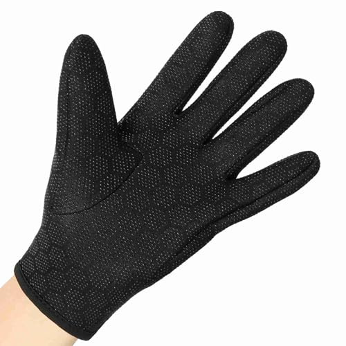 Akozon 5Mm Neoprene Diving Gloves For Men Women Anti Slip Snorkeling Surfing Sailing Kayaking Wetsuit Water Sports (XL)