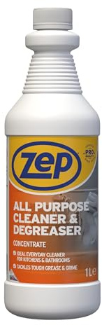 All Purpose Cleaner & Degreaser Concentrate 1L - Heavy Duty Multi Surface Cleaner for Kitchen, Floors & Hard Surfaces, Powerful Grease Remover, Makes Up to 10L of Solution