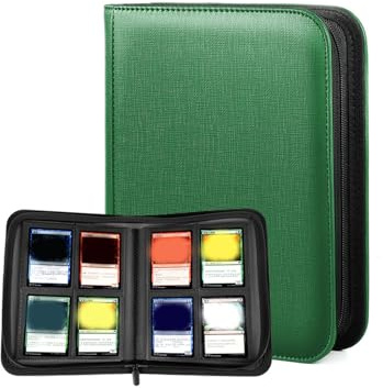 Organizador de tarjetas coleccionables de piel sintética con 160 ranuras seguras de capacidad y diseño de acceso lateral, funda de apertura lateral