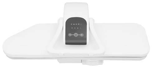 Prensa de vapor de 36 pulgadas con múltiples ajustes de tela, plancha de vapor para tejidos, plancha de vapor de 2200 W, 5 niveles de temperatura, doble control inteligente, con botella pulverizadora