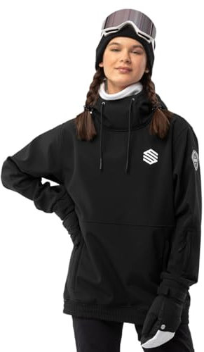 SIROKO - Snowboardjacke für Damen W1-W Skywalk - L - Schwarz