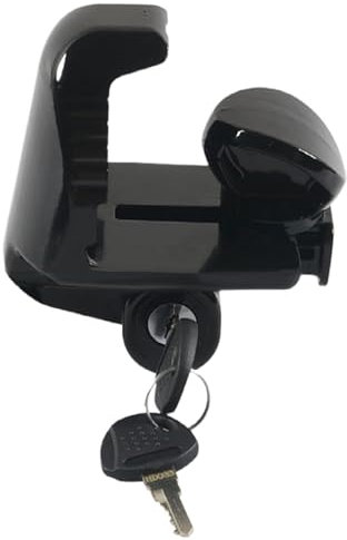 Set di serrature per rimorchi per, di bloccaggio a gancio regolabile, meccanismo pesante, antifurto con due chiavi, soluzione di sicurezza affidabile per, gancio di traino