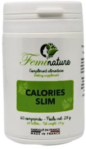 Guarana Extra Fort, 1200mg par jour | 55mg de Caféine Naturelle/Jour | 60 Comprimés vegan | Boost Physique, Concentration | Qualité Supérieure & Calories Slim by Féminature