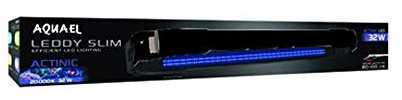 AquaEl ECL Leddy Slim Actinic Pr Aqua - Acuariofilia (80-100 cm, 32 W), color negro
