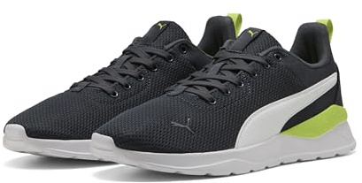 PUMA Scarpe da Ginnastica Anzarun Lite 41, Strong Gray White Lime Smash Green