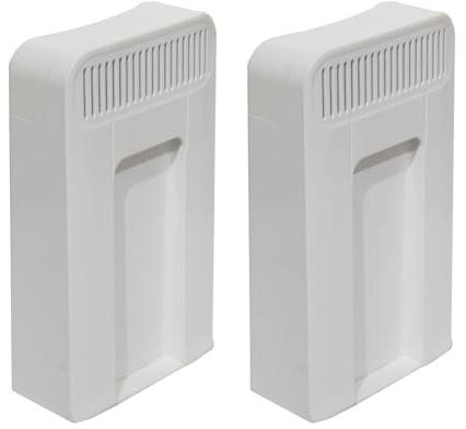 PUREBURG Replacement Filters Compatible with Ouaken JF6001A Electric Composter, Activated Carbon Deodorizing, Keep Fresh, Pack of 2