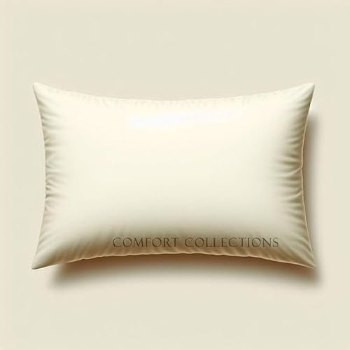 Hospital Grade Wipe Clean Pillow | Hollow Fibre Support | Water Resistant Care Pillow for Home, Nursing & Medical Use | Available in 16x26 & 19x29 | Single, 2 Pack or 4 Pack (16cm × 26cm, 1, count)