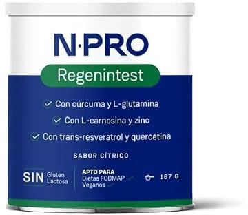 NPro SALUD INTESTINAL Regenintest 167g Polvo Sabor Cítrico