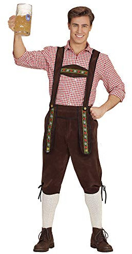 W WIDMANN MILANO Party Fashion - Costume Bavarois, pantalon traditionnel, fête de la bière, fête populaire, carnaval