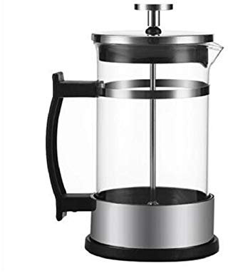 chlius Cafetière à Piston avec Filtre, Cafetière à Pression Française Théière Isolés à Double Couche en Acier Inoxydable ABS, Cafetières sans Rouille pour Maison Bureau Restaurants 600 L