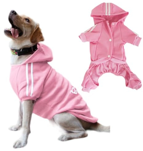 Sudadera con Capucha para Perros - Ropa Suéter para Pequeños, Medianos y Grandes