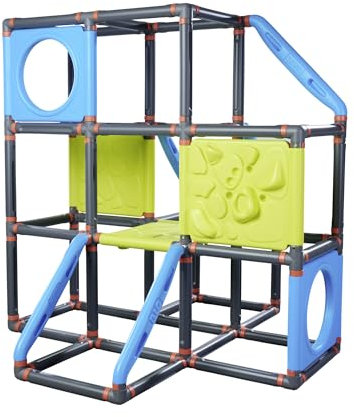 BIG KRAXXL The Frame climbing frame, garden fun for kids. For Children 3+ yrs. Holds 100kg. Easy assemble. Great for physical activity and motor skills. 185cm high and multiple combinations possible.