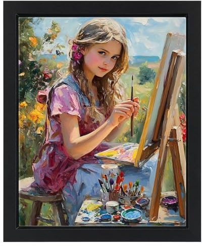 Serwrsw 8x10 Canvas Floating Frame for Painting