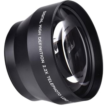 camera lens, Obiettivo teleconvertitore 2.2X da 67 mm, accessorio for fotocamera DSLR,parts