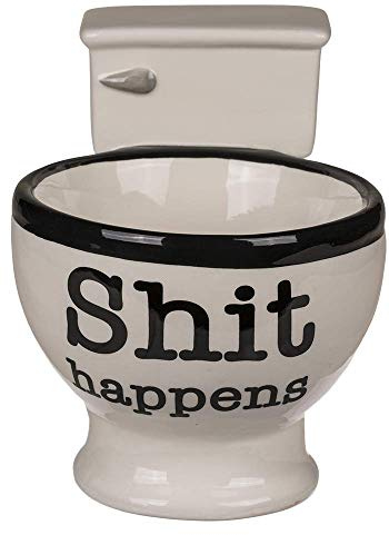 OOTB 78/8286 Tazza da Caffè, Ceramica, Nero-Bianco