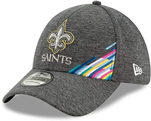 New Era Seattle Seahawks 39thirty Stretch Cap NFL 2019 on Field Crucial Catch, New Orleans Saints, M/L