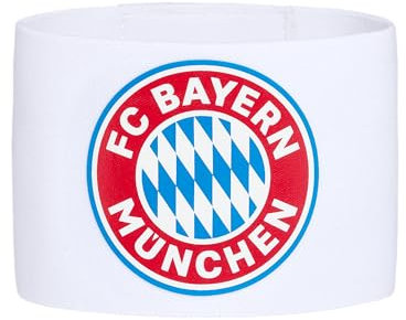 FC Bayern München Kapitänsbinde | Armbinde | Erwachsene | Weiß | Fußball