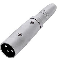 AdamHall - Adaptador jack TRS hembra a XLR macho de 3 pines