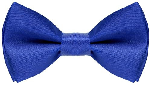 Kids Bow Tie Pre‑Tied Adjustable Satin Neck Accessory for Wedding Party