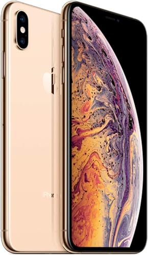 Apple iPhone XS Max, 64GB, Gold - Fully Unlocked (Renewed)