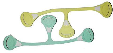 2X Sappi Windelklammern Farben verschieden Pastell