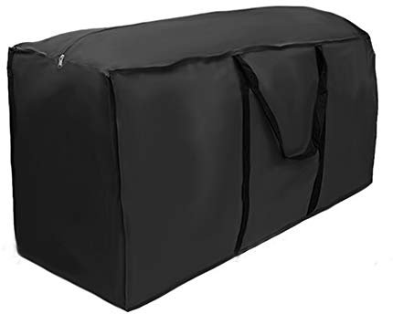 78Henstridge Aufbewahrungstasche Schutzhülle für Auflagen Wasserabweisende Gartenpolster Aufbewahrung Tasche Oxford Aufbewahrungstasche mit Tragegriff für Auflagen Kissen Weihnachtsbaum (173x76x51cm)