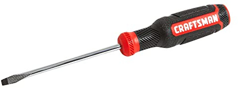 CRAFTSMAN Destornillador, ranurado, bi-material, 3/16 X 4 pulgadas (CMHT65061N)