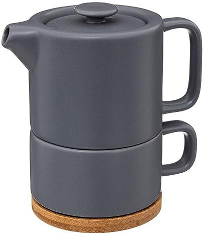 Secret de Gourmet - Teiera solitario in ceramica blu 40cl