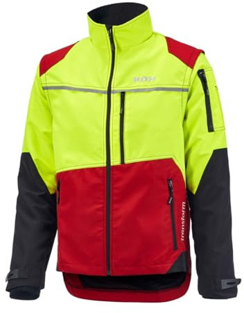 KOX Forstjacke Transform Rot/Gelb Größe 58/60