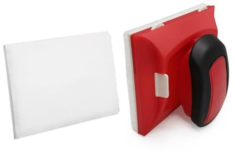 Teksome Bordeadora de pintura para cortar - Recortadora de bordes de pintura con 2 almohadillas de repuesto, herramienta multifuncional para bordes de pintura para paredes y techos, bordeadora de