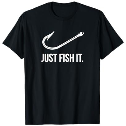Just Fish It T-Shirt für Fischer Angler T-Shirt
