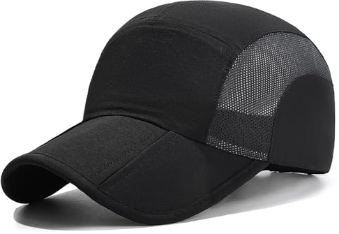 JAOAJ Cappellino Baseball Regolabile Adatto per Sport attività Tessuto Traspirante
