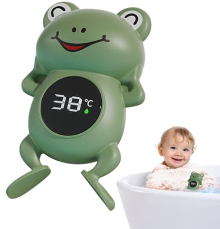 Termometro Per Il Bagno Per Bambini - Termometro Digitale Impermeabile, Simpatico Cartone Animato Rana Impermeabile Per La Vasca Da Bagno Per Bambini | Giocattolo A Temperatura Da Bagno Per Bambini, T