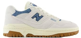 New Balance 550 Scarpe Donna, Riflesso/Blu Airone/Blu marino, 41.5 EU