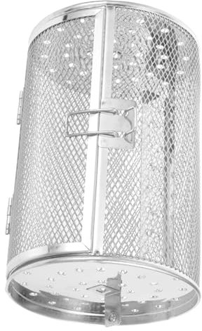 UPKOCH Panier à Rôtir Acier Inoxydable pour Barbecue Et Cuisson Au Four Accessoire Pratique pour Rôtisserie Et Torréfaction Aliments